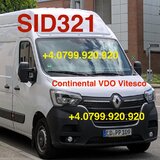 Resoftare ECU SID321 Continental Adblue SCR dpf egr fap renault master